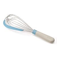 венчик со скребком 2-в-1 whiskle голубой в Нижневартовске