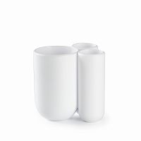 стакан для зубных щеток touch белый в Нижневартовске