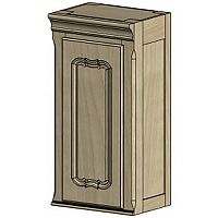 шкаф навесной однодверный кухонный поместье с узором в Нижневартовске