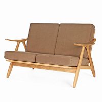 диван oliviano прямой коричневый в Нижневартовске