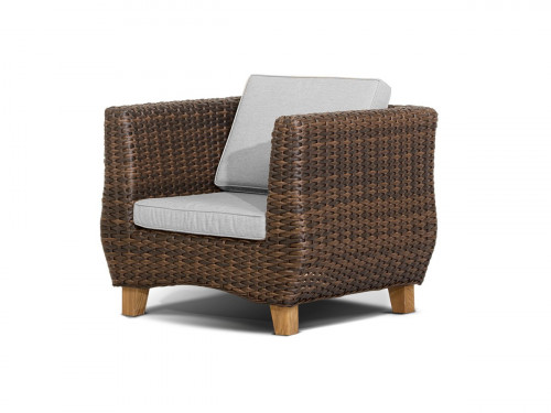 кресло нола тёмно-коричневое в Нижневартовске