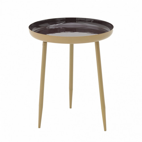 стол tata коричневый, золотой в Нижневартовске