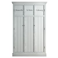 шкаф трехстворчатый palermo белый в Нижневартовске