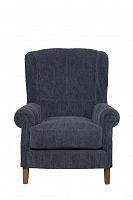 кресло shannon серо-синее в Нижневартовске