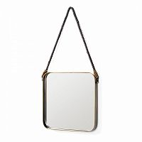 зеркало на ремне квадратное бежевое со скругленными углами step от la forma (ex julia grup) в Нижневартовске