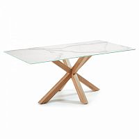 стол arya 200x100 коричневые ножки c429k05 от la forma (ex julia grup) в Нижневартовске