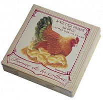 салфетки курочка штук (бумага, хсм) comptoir de famille в Нижневартовске