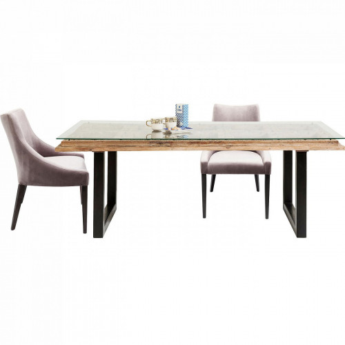 стол kalif коричневый в Нижневартовске