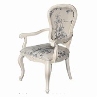 полукресло mobilier de maison бело-серый в Нижневартовске