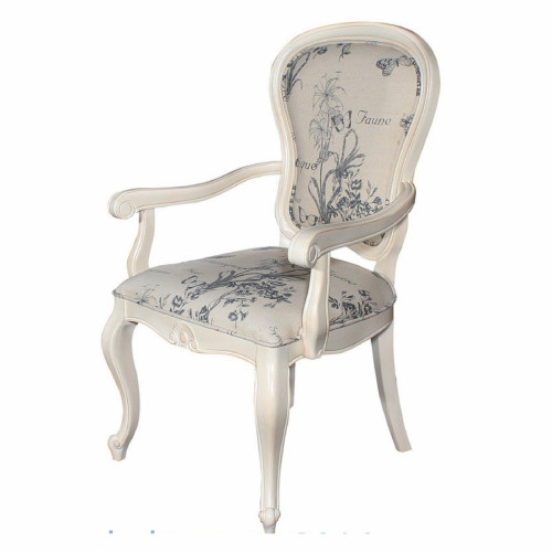 полукресло mobilier de maison бело-серый в Нижневартовске