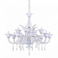 подвесная люстра ideal lux renoir sp12 bianco в Нижневартовске