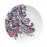 ель-девочка, тарелка в Нижневартовске