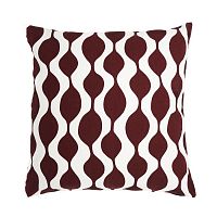 чехол для подушки traffic, бордового цвета в Нижневартовске