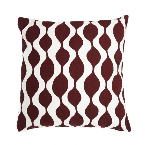 чехол для подушки traffic, бордового цвета в Нижневартовске