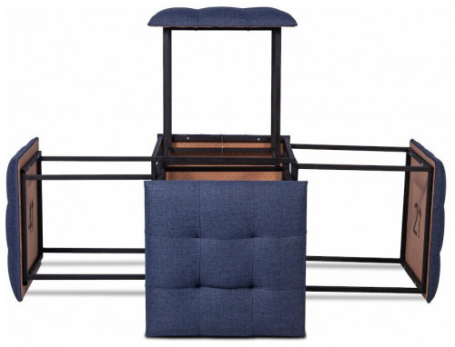 пуф трансформер 5 в 1 (синий) в Нижневартовске