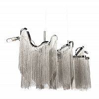 люстра подвесная серебряные цепи terzani stream в Нижневартовске