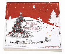 салфетки бумажные звездная ночь comptoir de famille в Нижневартовске