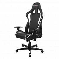 кресло геймерское dxracer formula черно-белое в Нижневартовске