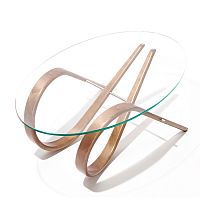 стол журнальный apriori n подстолье: береза, столешница: прозрачное стекло в Нижневартовске