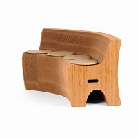 диван бумажный на 6 персон прямой коричневый в Нижневартовске