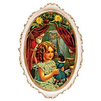 картина на холсте «с новым годом!» в раме «сандрин», версия 5 в Нижневартовске