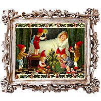 картина «с новым годом!» в раме «амели силвер», версия 11 в Нижневартовске