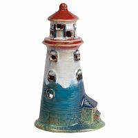 подсвечник керамический синий маяк brockhaus, 16 см в Нижневартовске