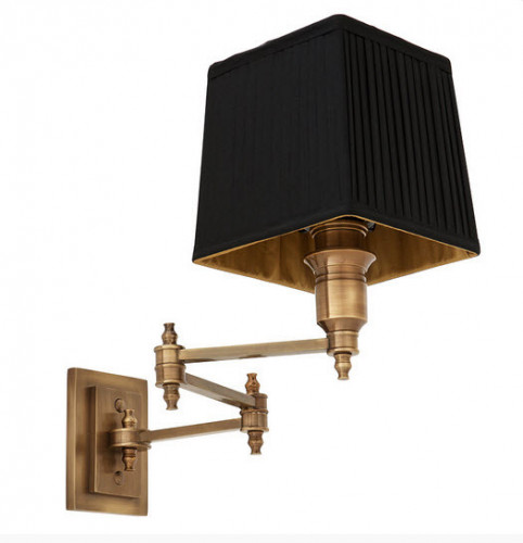 бра lexington swing от eichholtz черный/бронза в Нижневартовске