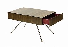 стол журнальный из массива ясеня коричневый в Нижневартовске