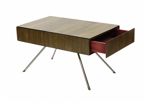 стол журнальный из массива ясеня коричневый в Нижневартовске