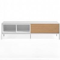 тумба под тв gob-5482-4 от angel cerda серая, дуб в Нижневартовске