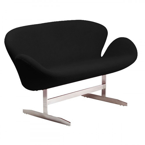 диван swan sofa прямой черный в Нижневартовске