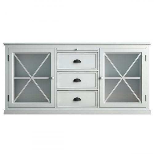 комод palermo с дверками белый в Нижневартовске