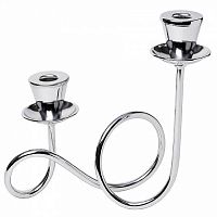 подсвечник серебряный на 2 свечи, 26 см в Нижневартовске