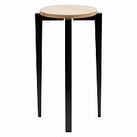 чайный столик dessert compact черный с бежевой столешницей в Нижневартовске