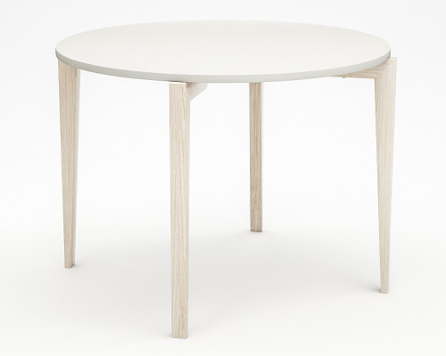 стол обеденный белый circus compact в Нижневартовске