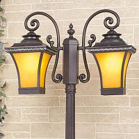 садово-парковый светильник elektrostandard libra f/2 венге 4690389064753 в Нижневартовске