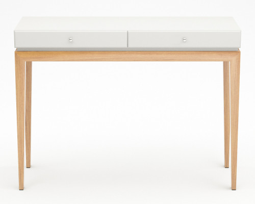 туалетный столикбелый с бежевыми ножками static (amphi) в Нижневартовске