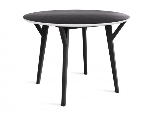 стол circle черный дуб, молочный в Нижневартовске