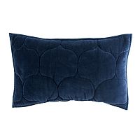 чехол на подушку бархатный хвойное утро цвет темно-синий в Нижневартовске