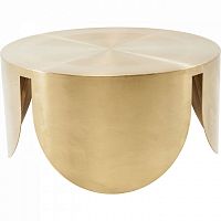 столик кофейный wave золотой в Нижневартовске