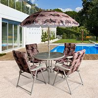 набор мебели версаль коричневый на 4 персоны в Нижневартовске