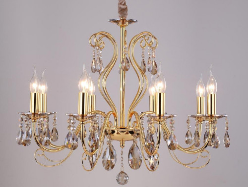 подвесная люстра newport 10808/s gold в Нижневартовске