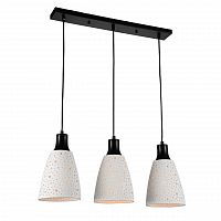 подвесной светильник st luce sl..ав 3 лампы белый с черным в Нижневартовске