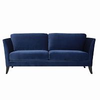 диван koriander прямой темно-синий в Нижневартовске