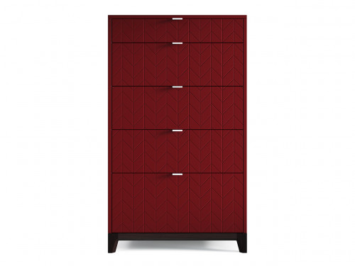 высокий комод case марсала гравировка 1 бордовый, марсала в Нижневартовске