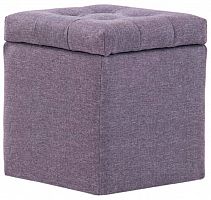 пуф шарм-дизайн шарм с ящиком серый в Нижневартовске