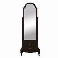зеркало напольное черное с двумя ящиками leontina black в Нижневартовске