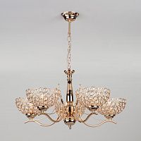 подвесная люстра eurosvet mirage 30119/5 золото в Нижневартовске