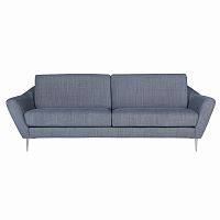 диван agda трехместный прямой синий в Нижневартовске